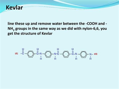 PPT - Synthetic condensation polymers - Urea- methanal & Kev l ar ...