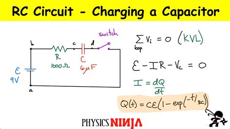 Circuit Diagram For Charging A Capacitor