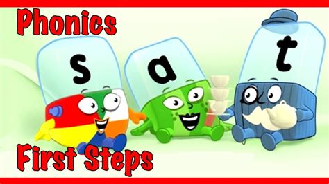 Alphablocks - Word Magic "S-A-T" (Red Learning Level Step 1) - YouTube