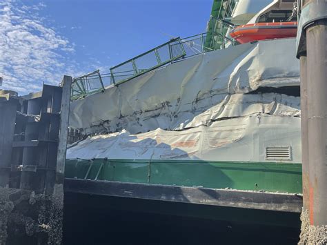 Ferry Damaged After 'Hard Landing' In Seattle