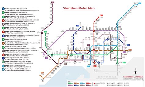 Shenzhen Metro: Lines, Fare, Card, Timetable, Maps & Linking Highlights