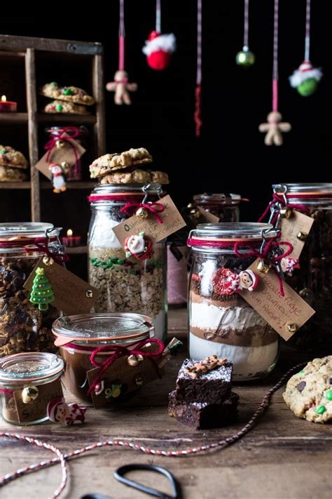 Edible Christmas Gifts In Jars. | Recipe | Christmas jar gifts ...