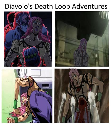 Looks Like Diavolo's Having Fun | Diavolo's Death Loop | Know Your Meme