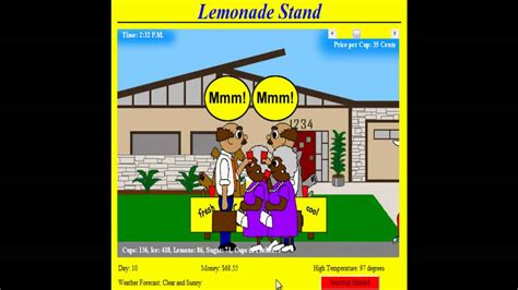 Cool Math Games Lemonade Stand Recipe | Kids Matttroy