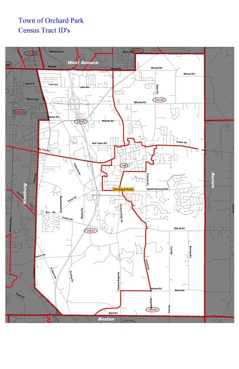 Orchard Park Ny Map - Zoning Map