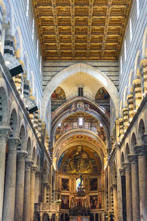 Interior of Pisa Cathedral in Pisa, Italy Editorial Photo - Image of ...