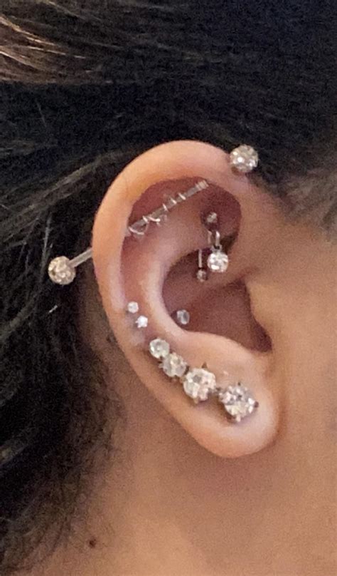 Left ear setup! : r/piercing