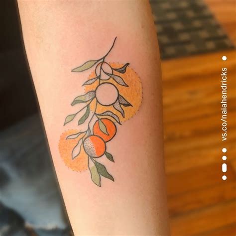 orange blossom tattoo | Sleeve tattoos for women, Tattoos for women ...