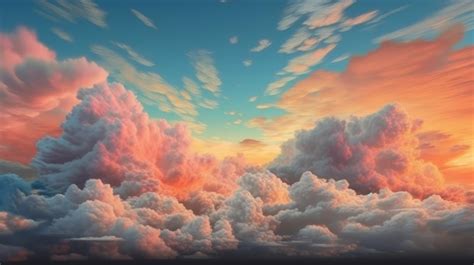 Premium Photo | Texture of beautiful clouds in the sky during sunset ...