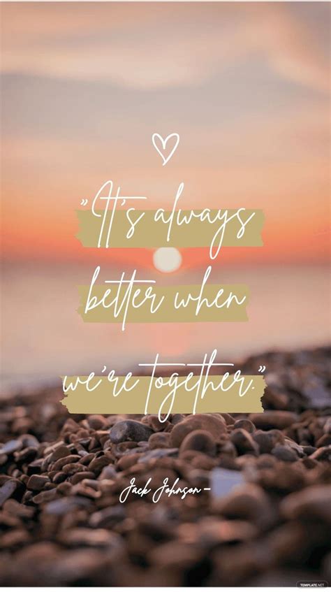 Jack Johnson – “It’s always better when we’re together.” in JPG ...