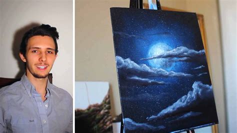 Night Clouds Painting at PaintingValley.com | Explore collection of ...