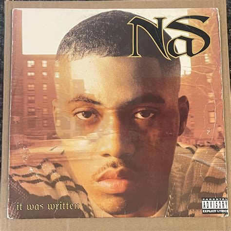 Nas It Was Written 1LP Black Limited Vinyl Record Damaged Cover - Etsy