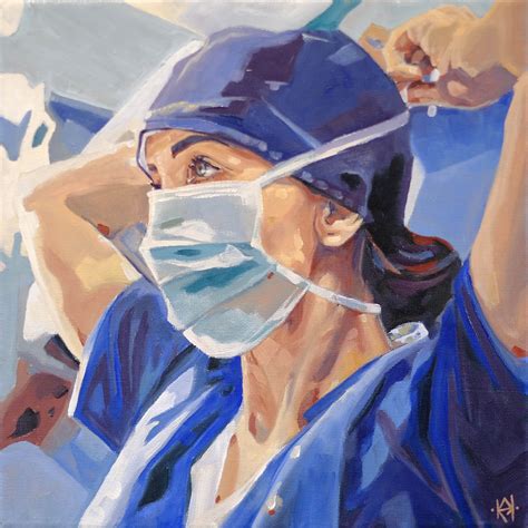 Commission an Oil Portrait | Nurse art, Medical art, Painting art projects