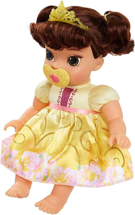 Disney Princess Baby Belle Doll with Pacifier in 2021 | Baby doll toys ...