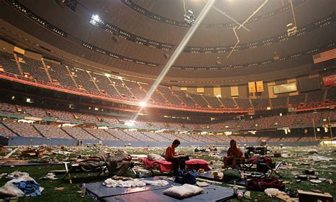 In Focus: 10 Years After Katrina - The Superdome At The Epicenter ...