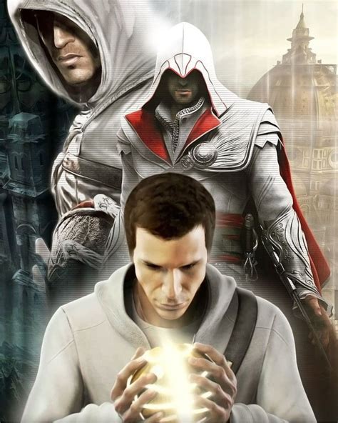 Desmond Miles, Altair Ibn-La, Ezio Auditore Di Firenze From Assassin's ...