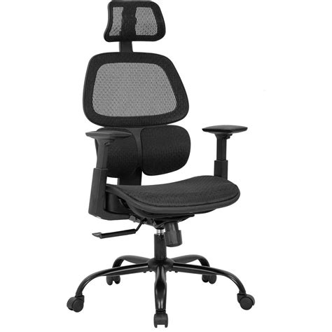 Office Chair Ergonomic Desk Chair Mesh Computer Chair with Arms Lumbar ...