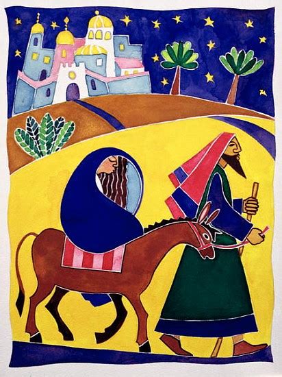 Journey To Bethlehem Painting at PaintingValley.com | Explore ...