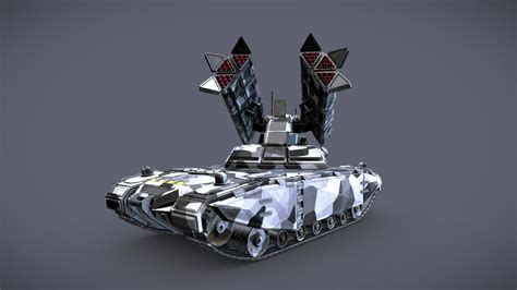 Sci-Fi Missile launcher Tank - Buy Royalty Free 3D model by PBR3D ...