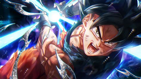 Goku, Kamehameha, Ultra Instinct, Dragon Ball Super, Anime, 3840x2160 ...