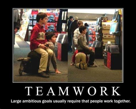 Funny Quotes About Teamwork. QuotesGram