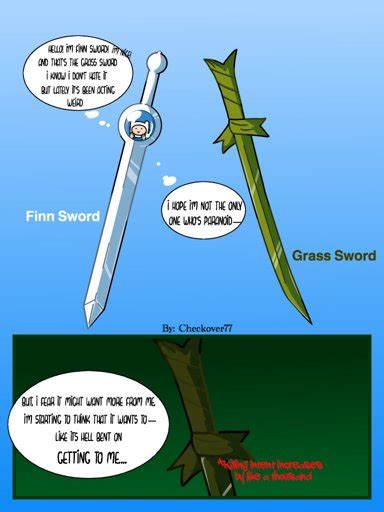 Finn Sword & Grass Sword (Comic) | Adventure Time Amino Amino