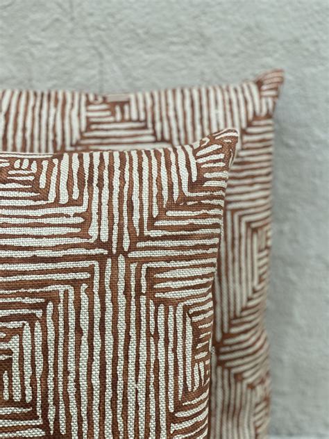 Burnt Orange Pillows - Pillow Punk