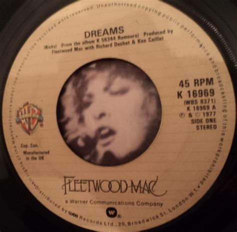 Fleetwood Mac – Dreams – Vinyl (Large Center, 7", 45 RPM + 2 more ...