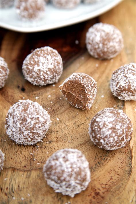 Chocolate Coconut Protein Balls | POPSUGAR Fitness