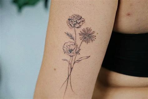 Tiny Flower Tattoos, Beautiful Flower Tattoos, Birth Flower Tattoos ...