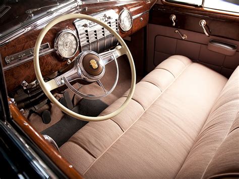 HD wallpaper: 1941, 41 7519, cadillac, fleetwood, interior, luxury ...