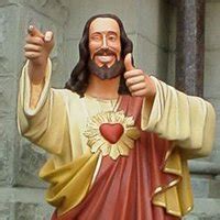 Buddy Christ Blank Template - Imgflip