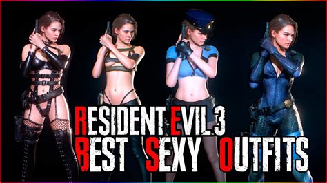 Resident Evil 3 Remake 8 Best Sexy Outfits 2024 - YouTube