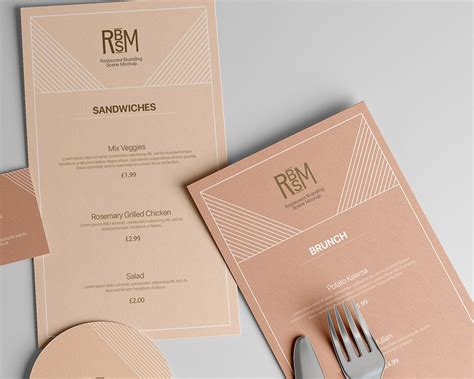 Free Restaurant Branding Set Mockup (PSD) - Psfreebies