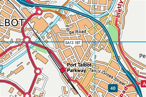 SA13 1BT maps, stats, and open data