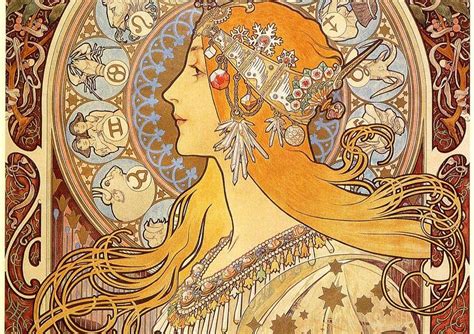 Alphonse Mucha [Zodiac] 1896