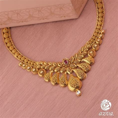 Gorgeous Bridal Gold Necklace Designs For A Modern Bride-To-Be! | Gold ...