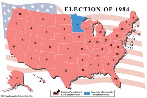 1984 Presidential Election Map