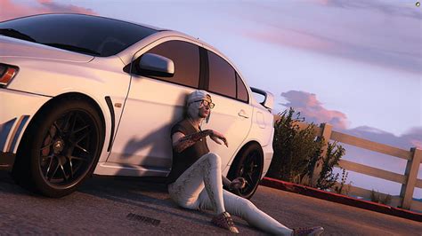 HD wallpaper: Grand Theft Auto V, FiveM, Mitsubishi Evolution ...