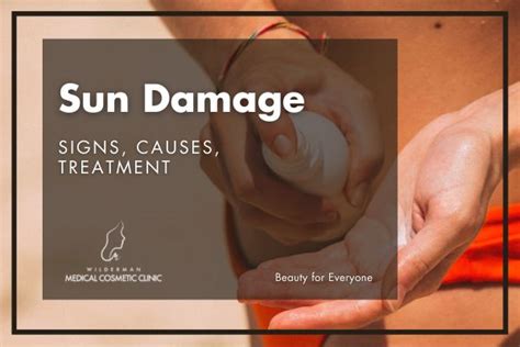 Sun Damage - Signs, Causes, Treatment | Wilderman Medical Cosmetic ...