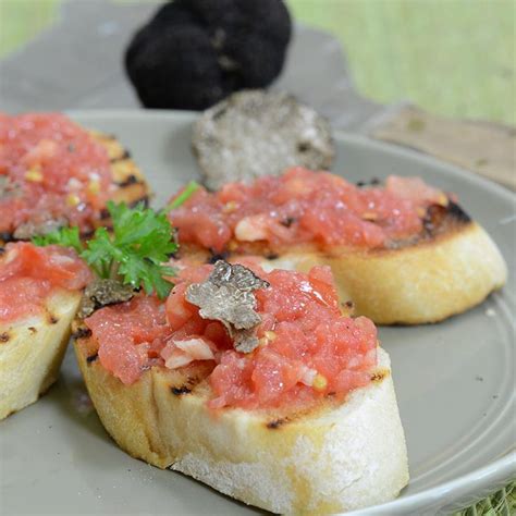 Fresh Black Truffle Crostini Recipe | Recipe | Truffle recipe, Crostini ...