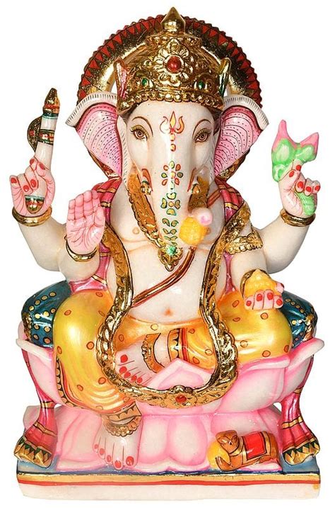 Fine Murti of Lord Ganesha | Exotic India Art