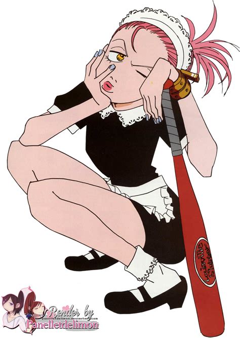 Render: FLCL - Haruko by Panelletdelimon on DeviantArt