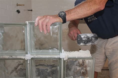 Installing a Glass Block Wall | JLC Online http://fw.to/M4xsboN | Glass ...