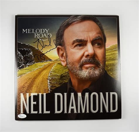 Neil Diamond 'Melody Road' Signed Record Album LP Certified Authentic ...