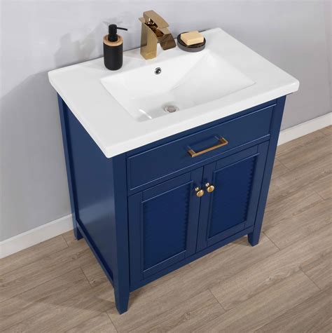 Single Sink Bathroom Vanity Cabinets 42" Adelina Antique Style Single ...