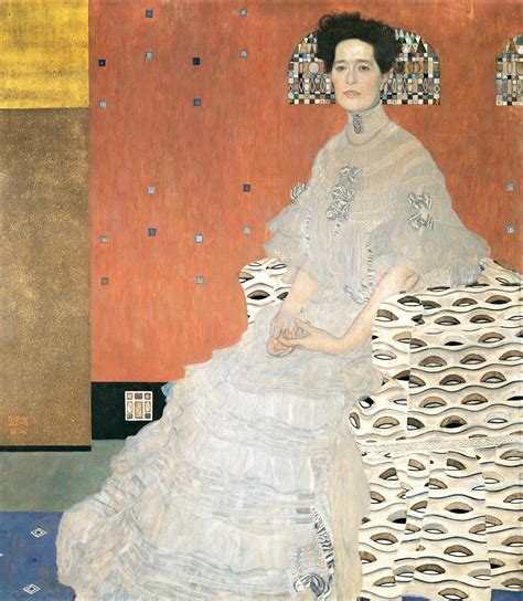 Portrait of Fritza Riedler by Gustav Klimt | Obelisk Art History