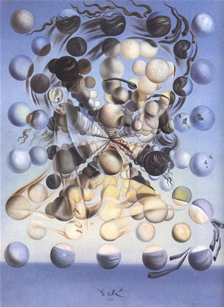 Galatea of the Spheres, 1952 - Salvador Dali - WikiArt.org