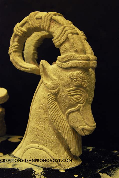 Sumerian artefact sculpture reproduction for the american tv show Art ...