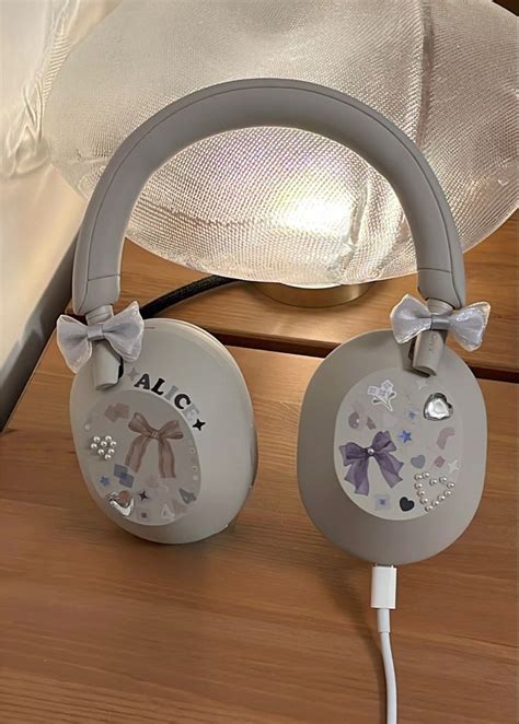 sony XM5 silver wireless headphones | Headphone decoration, Cute ...